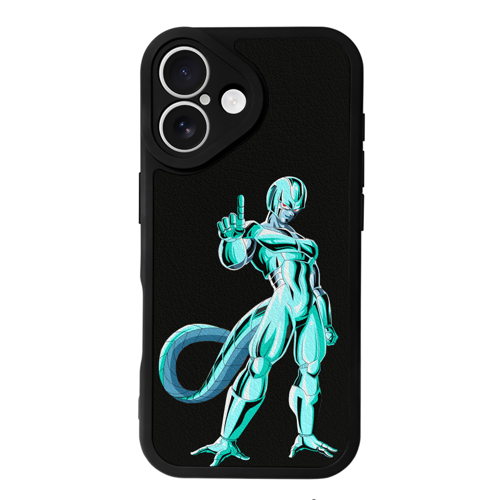 （画像用） ドラゴンボール クウラ DRAGON BALL Cooler Coora 【iPhone 16シリーズ対応】シリコンスマホケース（レザー調） 材質：シリコン